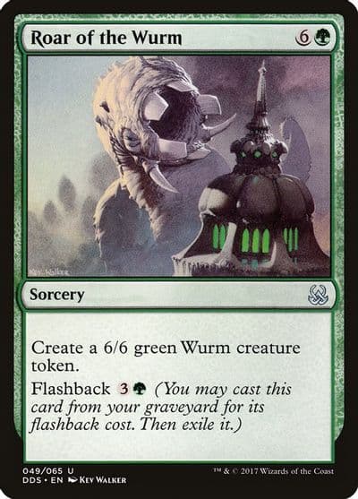 Roar of the Wurm Duel Decks: Mind vs. Might Magic card