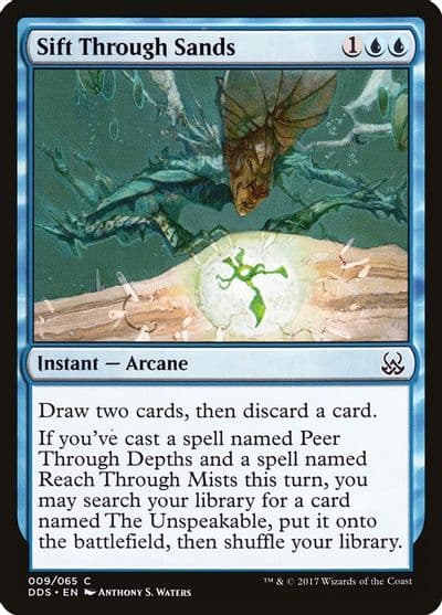 Sift Through Sands Duel Decks: Mind vs. Might Magic card