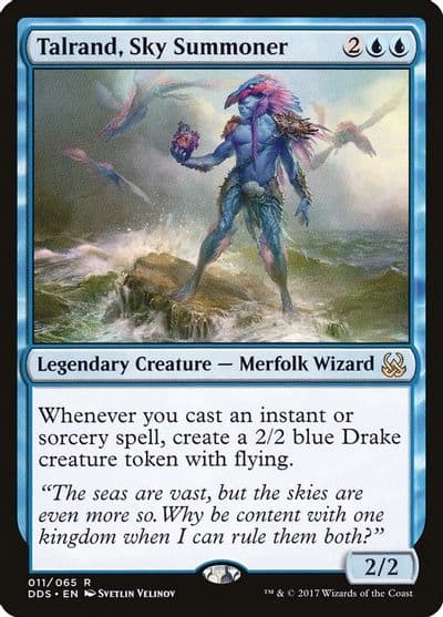 Talrand Sky Summoner Duel Decks: Mind vs. Might Magic card
