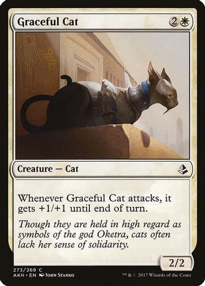 Graceful Cat Amonkhet Magic card