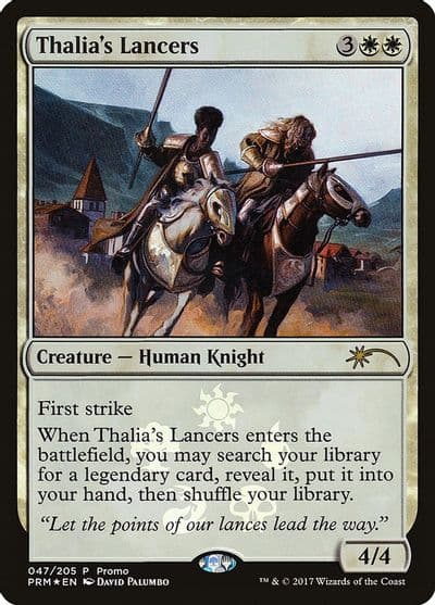 Thalias Lancers Media Promos Magic card