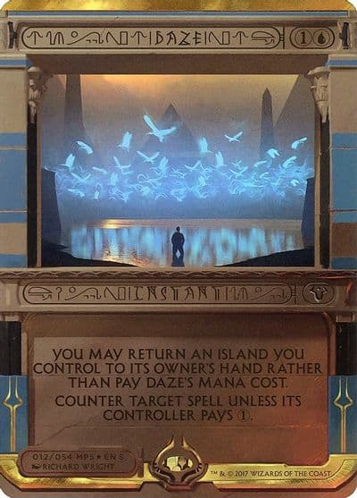 Daze Masterpiece Series: Amonkhet Invocations Magic card