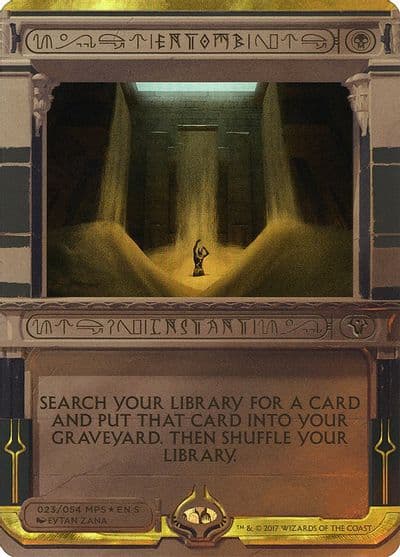 Entomb Masterpiece Series: Amonkhet Invocations Magic card