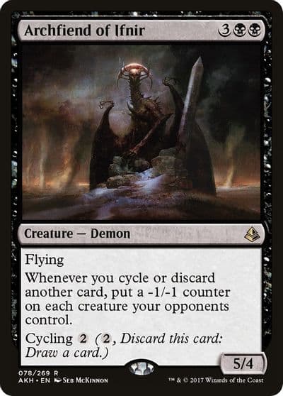 Archfiend of Ifnir Amonkhet Magic card