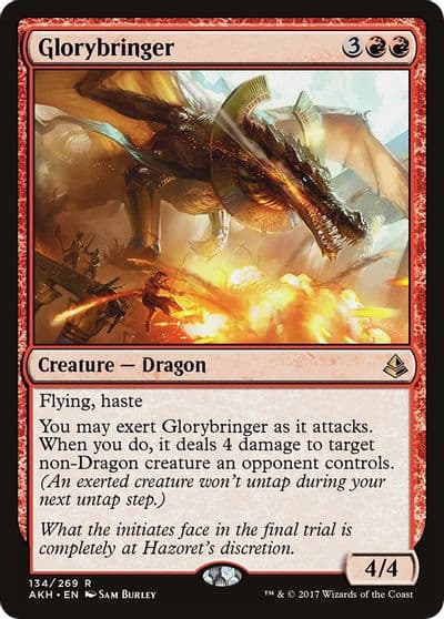 Glorybringer Amonkhet Magic card