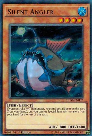 Silent Angler Duelist Saga Yu-Gi-Oh! card