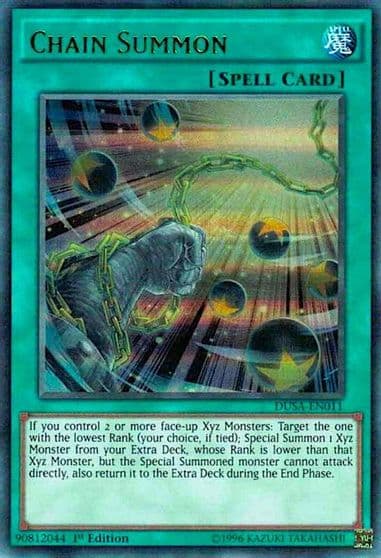 Chain Summon Duelist Saga Yu-Gi-Oh! card