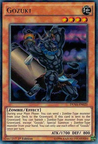 Gozuki Duelist Saga Yu-Gi-Oh! card