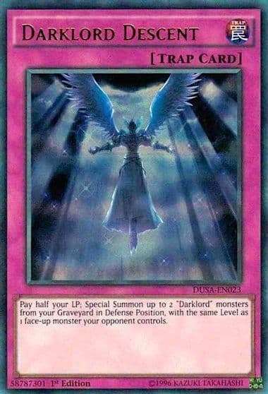 Darklord Descent Duelist Saga Yu-Gi-Oh! card