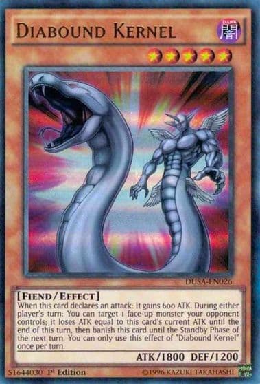 Diabound Kernel Duelist Saga Yu-Gi-Oh! card