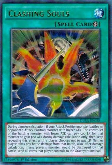 Clashing Souls Duelist Saga Yu-Gi-Oh! card