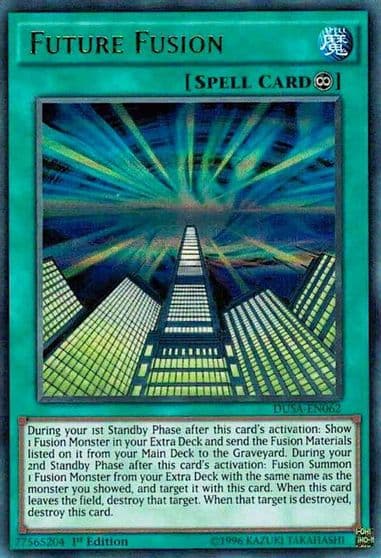Future Fusion Duelist Saga Yu-Gi-Oh! card