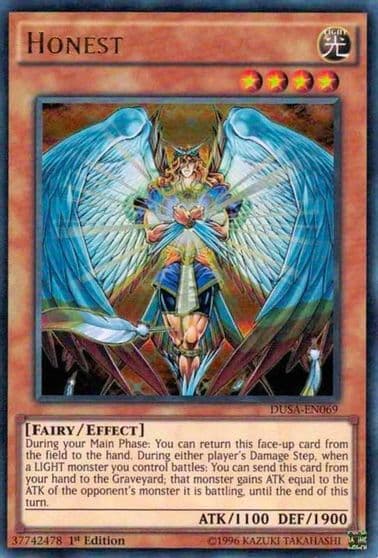 Honest Duelist Saga Yu-Gi-Oh! card