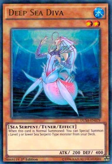 Deep Sea Diva Duelist Saga Yu-Gi-Oh! card