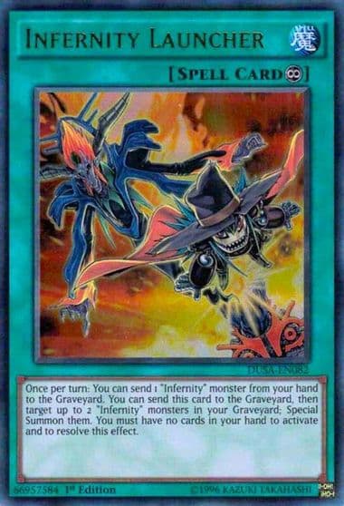 Infernity Launcher Duelist Saga Yu-Gi-Oh! card