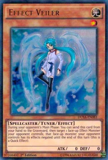 Effect Veiler Duelist Saga Yu-Gi-Oh! card