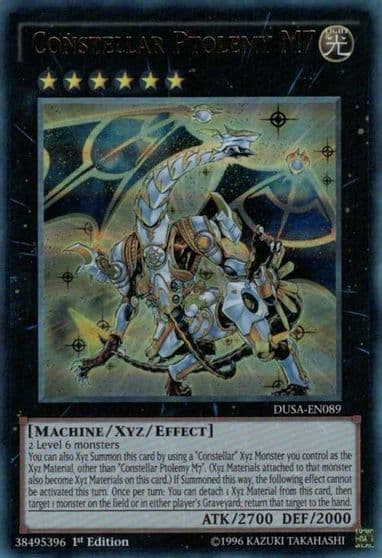 Constellar Ptolemy M7 Duelist Saga Yu-Gi-Oh! card
