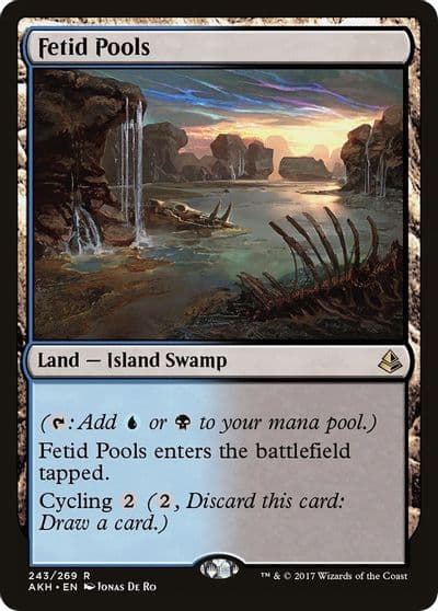 Fetid Pools Amonkhet Magic card