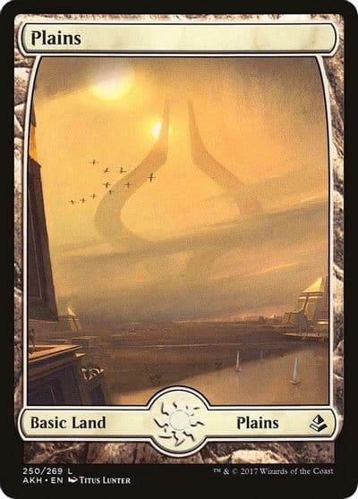 Plains 250 Full Art Amonkhet Magic card
