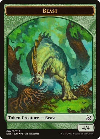 Beast Token Duel Decks: Mind vs. Might Magic card