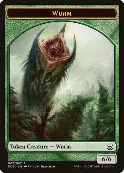 Wurm Token Duel Decks: Mind vs. Might Magic card