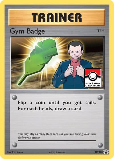 Gym Badge (Giovanni) XY Promos Pokemon card