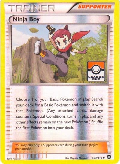 Ninja Boy (League Cup) League & Championship Cards Pokemon card