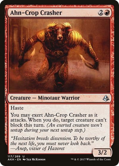 Ahn Crop Crasher Amonkhet Magic card