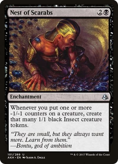 Nest of Scarabs Amonkhet Magic card