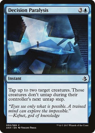 Decision Paralysis Amonkhet Magic card