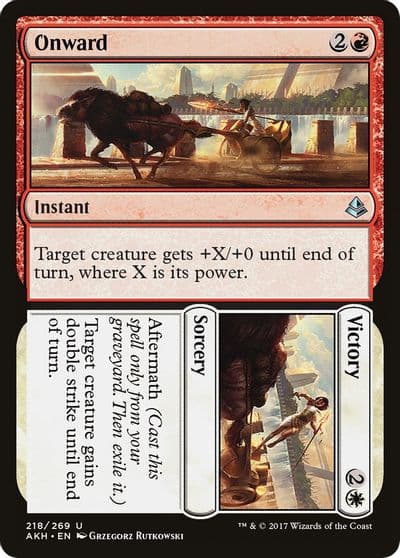 Onward Victory Amonkhet Magic card