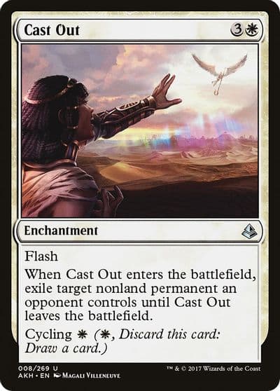 Cast Out Amonkhet Magic card