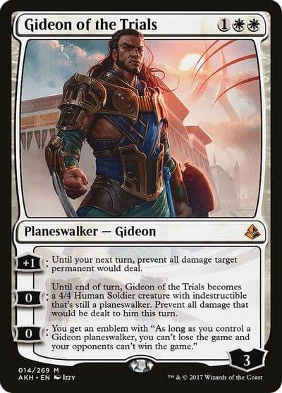 Gideon of the Trials Amonkhet Magic card