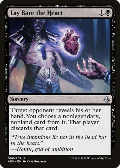Lay Bare the Heart Amonkhet Magic card