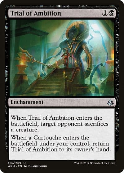 Trial of Ambition Amonkhet Magic card