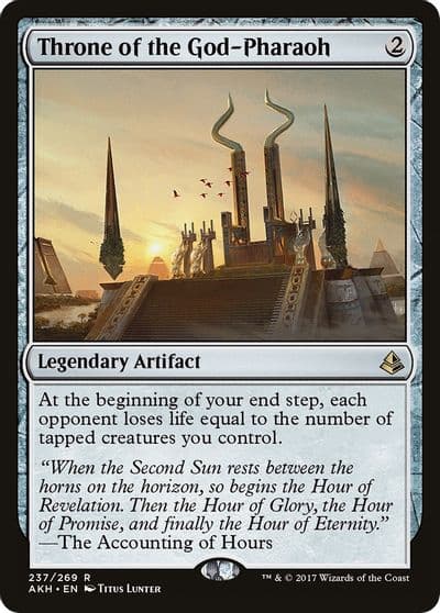 Throne of the God Pharaoh Amonkhet Magic card