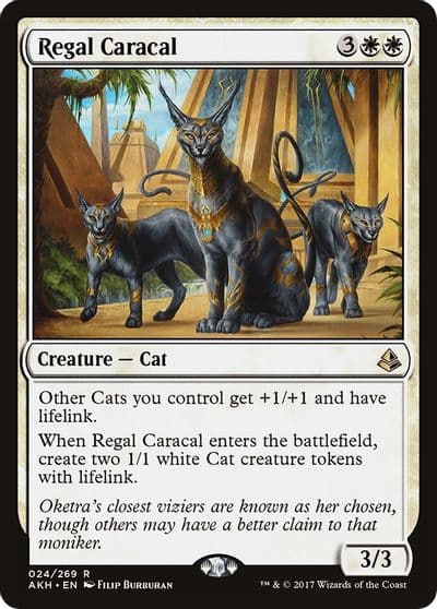 Regal Caracal Amonkhet Magic card