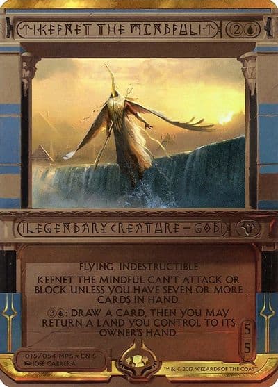 Kefnet the Mindful Masterpiece Series: Amonkhet Invocations Magic card