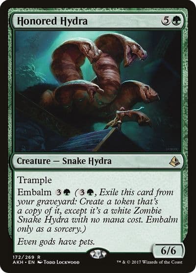 Honored Hydra Amonkhet Magic card