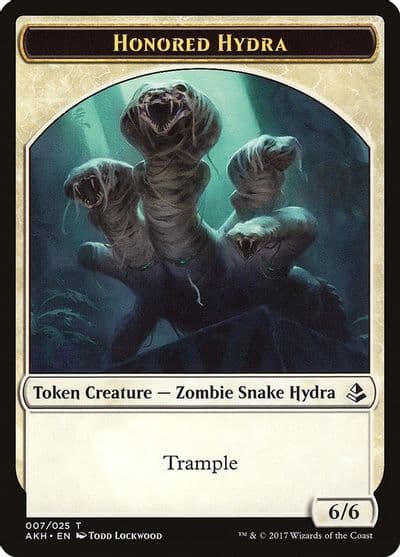 Honored Hydra Token Amonkhet Magic card
