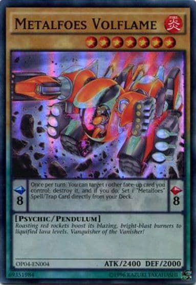 Metalfoes Volflame OTS Tournament Pack 4 Yu-Gi-Oh! card