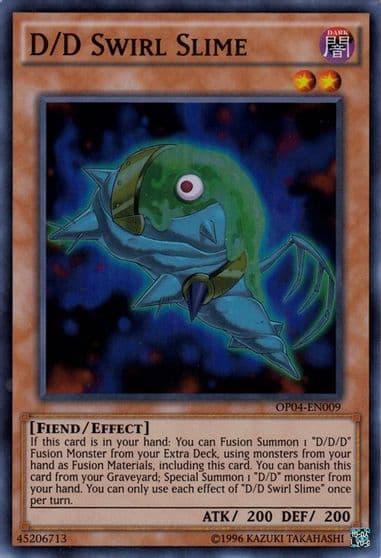 D D Swirl Slime OTS Tournament Pack 4 Yu-Gi-Oh! card
