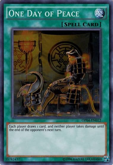 One Day of Peace OTS Tournament Pack 4 Yu-Gi-Oh! card