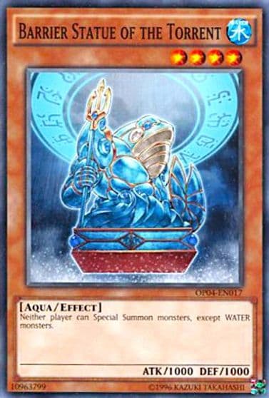 Barrier Statue of the Torrent OTS Tournament Pack 4 Yu-Gi-Oh! card