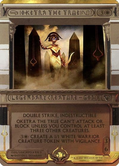 Oketra the True Masterpiece Series: Amonkhet Invocations Magic card
