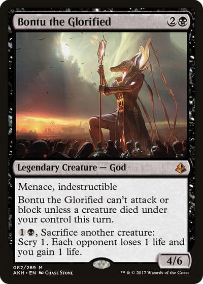 Bontu the Glorified Amonkhet Magic card