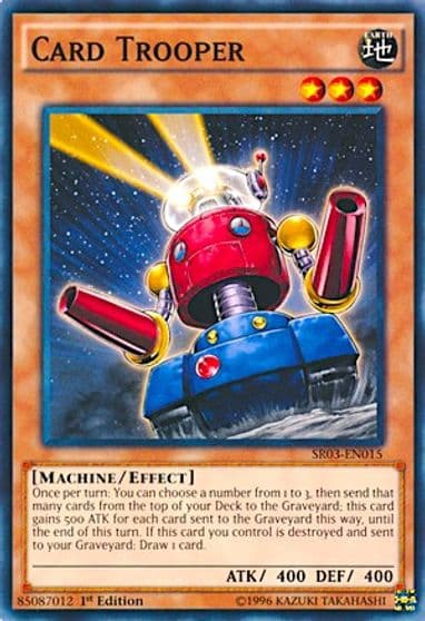 Card Trooper Structure Deck: Machine Reactor Yu-Gi-Oh! card