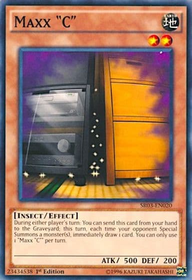 Maxx C Structure Deck: Machine Reactor Yu-Gi-Oh! card