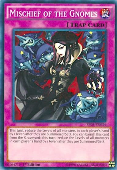 Mischief of the Gnomes Structure Deck: Machine Reactor Yu-Gi-Oh! card