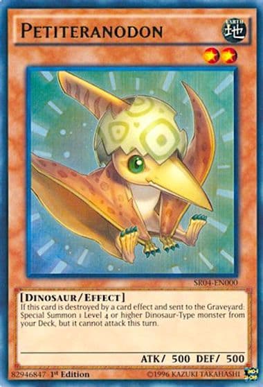 Petiteranodon Structure Deck: Dinosmasher's Fury Yu-Gi-Oh! card